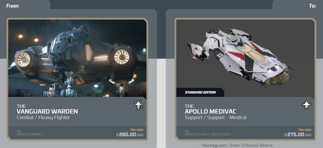 UPGRADE: AEGIS VANGUARD WARDEN > RSI APOLLO MEDIVAC | Starship24