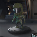 Bobblehead - Sakura Fun Green ORC-mkX Armor