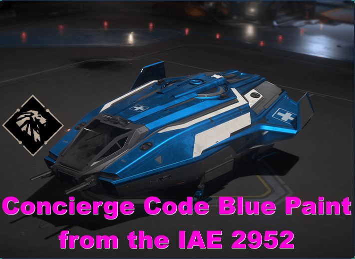 C8 PISCES – CODE BLUE [PAINT] IAE 2952