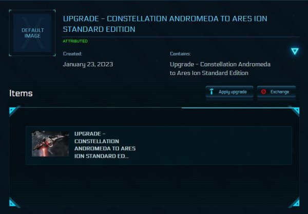 Constellation Andromeda To Ares Ion