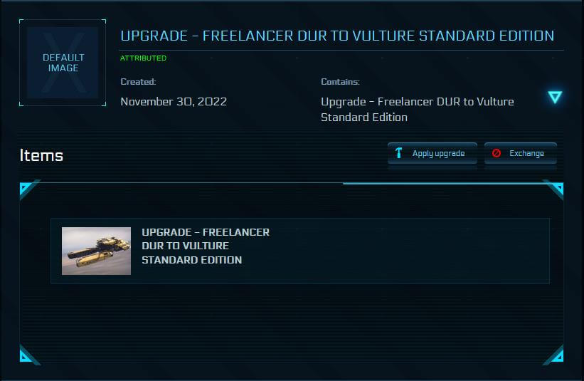 Freelancer Dur to Drake Vulture Upgrade CCU