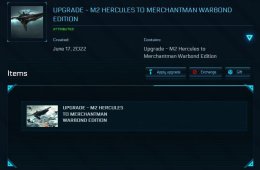 Crusader M2 Hercules To Banu Merchantman Upgrade Ccu