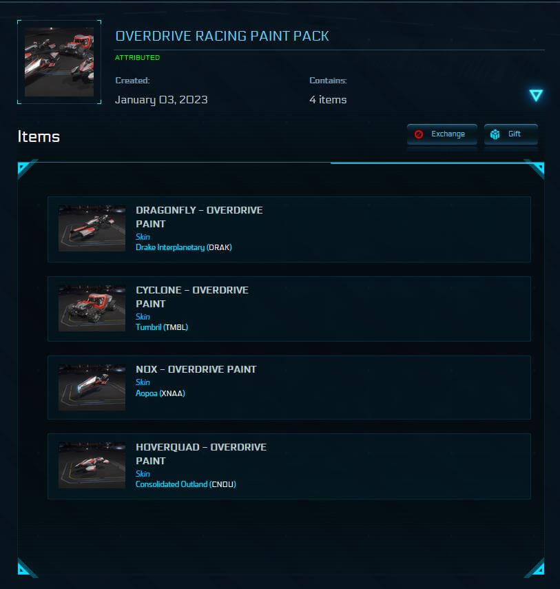 Overdrive Racing Paint Pack In Red