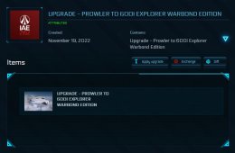 Esperia Prowler To Origin 600I Explorer Upgrade Ccu