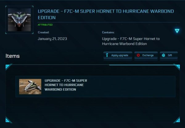 F7C Super Hornet To Hurricane