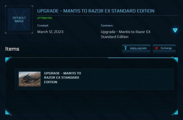 Mantis To Razor Ex