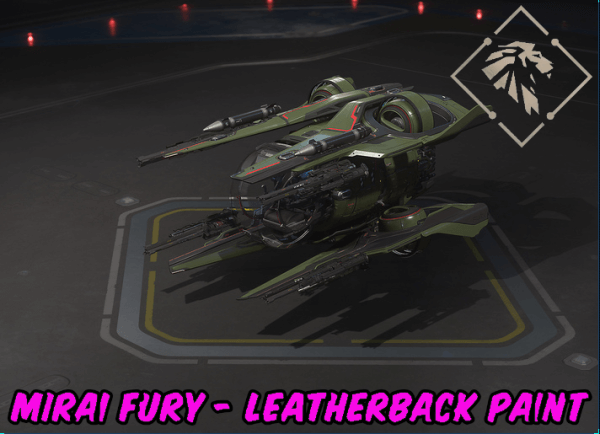 Fury Leatherback Paint Invictus Flight Jacket