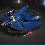 Hawk - Invictus Blue and Gold Paint