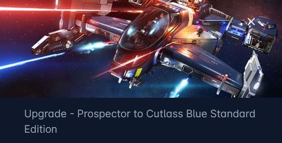 Prospector to Cutlass Blue Upgrade CCU
