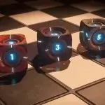 Six-Sided Rotating Dice set