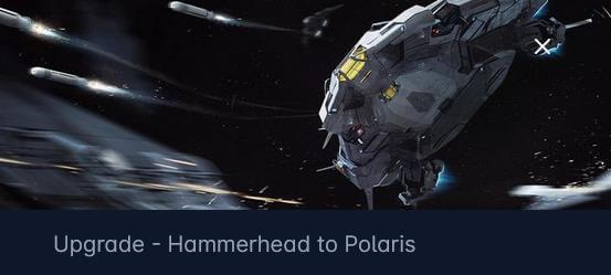 Aegis Hammerhead to RSI Polaris Upgrade CCU