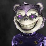 Fieldsbury Dark Bear Helmet - Grape