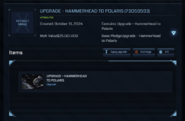 Aegis Hammerhead Zu Rsi Polaris Upgrade