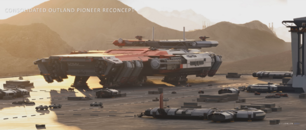 Pioneer At Mountainous Outpost Citizencon Concept