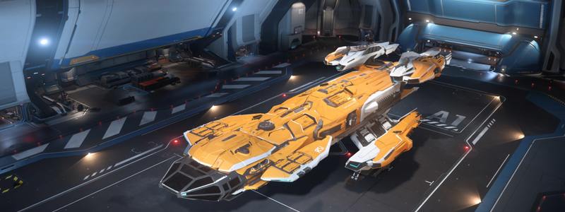 [Fast Ship Delivery] RSI Constellation Taurus Orange Heron – LTI Lebenslange Versicherung