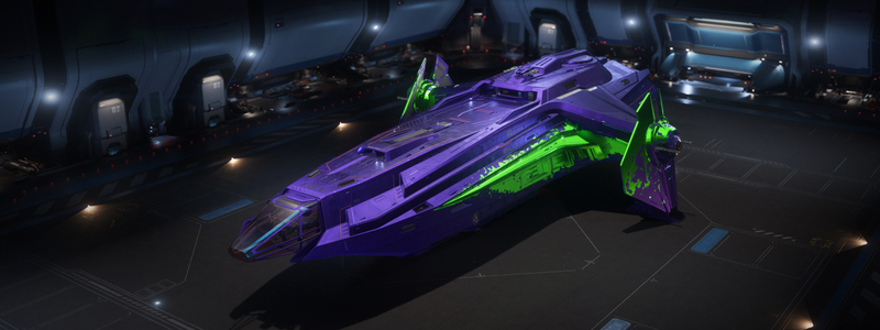 [Fast Ship Delivery] Anvil Carrack Purple Haze – Lti Lebenslange Versicherung