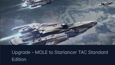 MOLE to Starlancer TAC Upgrade CCU