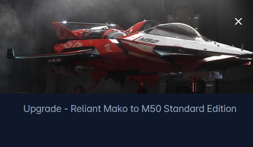MISC Reliant Mako to Origin 50 Upgrade CCU