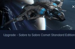 Aegis Sabre To Aegis Sabre Comet Upgrade Ccu