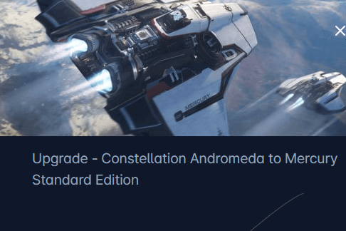 RSI Constellation Andromeda to Crusader Mercury Star Runner Upgrade CCU