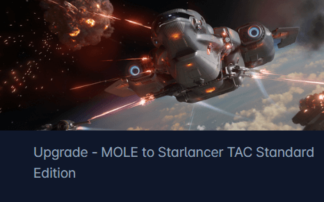 Argo Mole to MISC Starlancer TAC Upgrade CCU