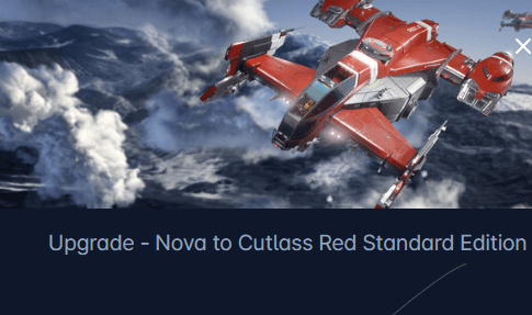 Tumbril Nova to Drake Cutlass Red Upgrade CCU