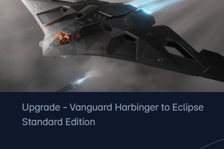 Aegis Vanguard Harbinger to Aegis Eclipse Upgrade CCU