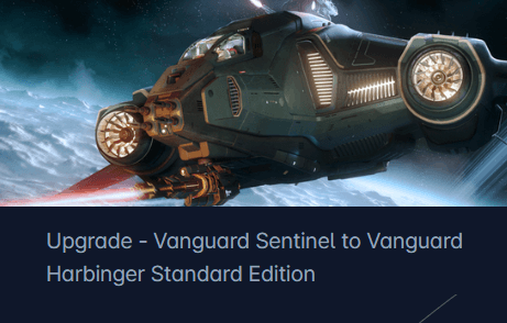 Aegis Vanguard Sentinel to Aegis Vanguard Harbinger Upgrade CCU