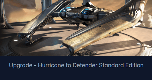 Anvil Hurricane to Banu Defender Upgrade CCU