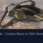 Drake Cutlass Black to Origin 350r Upgrade CCU