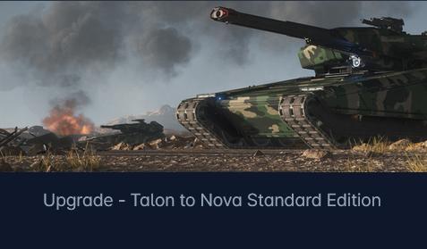 Esperia Talon to Tumbril Nova Upgrade CCU