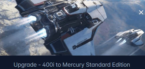 Origin 400I to Mercury Star Runner Upgrade CCU