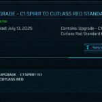 Crusader C1 Spirit to Drake Cutlass Red Upgrade CCU