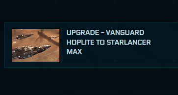 Aegis Vanguard Hoplite to MISC Starlancer Max Upgrade CCU