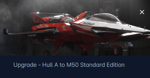 MISC Hull A to Origin M50 Upgrade CCU