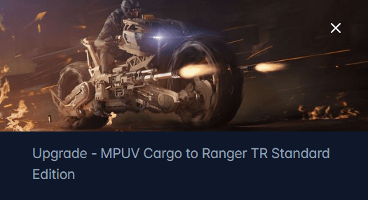 Argo MPUV Cargo to Tumbril Ranger TR Upgrade CCU