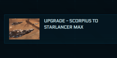 RSI Scorpius to MISC Starlancer Max Upgrade CCU