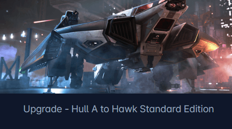 Hull A to Anvil Hawk Upgrade CCU