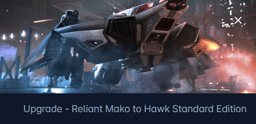 MISC Reliant Mako to Anvil Hawk Upgrade CCU