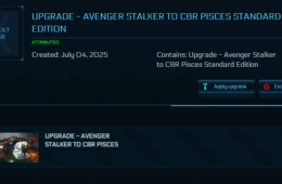 Aegis Avenger Stalker To Anvil C8R Pisces Upgrade Ccu
