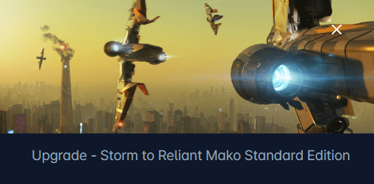 Tumbril Storm to MISC Reliant Mako Upgrade CCU