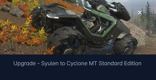 Gatac Syulen to Cyclone MT Upgrade CCU