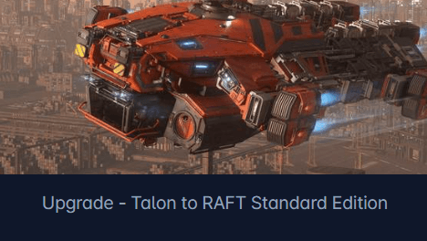 Esperia Talon to Argo Raft Upgrade CCU