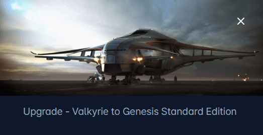 Anvil Valkyrie to Crusader Genesis Starliner Upgrade CCU