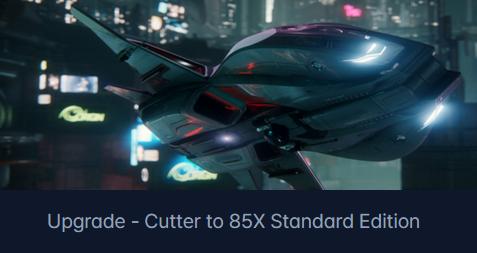 Drake Cutter to Origin 85X Upgrade CCU