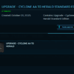 Tumbril Cyclone AA  to Drake Herald Upgrade CCU