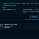 F7C-M Super Hornet Mk 2 to Mirai Guardian Upgrade CCU