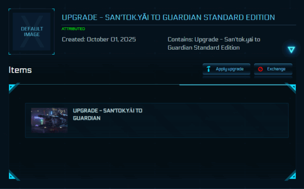 Aopoa San'Tok.yāi To Mirai Guardian Upgrade Ccu