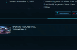 Drake Cutlass Steel To Mirai Guardian Qi Upgrade Ccu