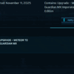 RSI Meteor to Mirai Guardian MX Upgrade CCU